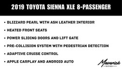 2019 Toyota Sienna XLE 7-Passenger FWD with Auto-