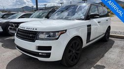 2017 Land Rover Range Rover Supercharged