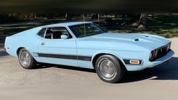 1973 Ford Mustang Red on Red