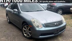2005 Infiniti G35 x