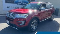 2016 Ford Explorer Platinum