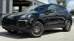 2017 Porsche Cayenne Platinum Ed.