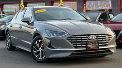 2021 Hyundai Sonata Hybrid Blue