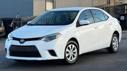 2016 Toyota Corolla L