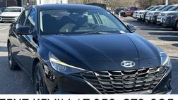 2021 Hyundai Elantra Hybrid Blue