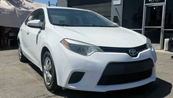 2015 Toyota Corolla LE