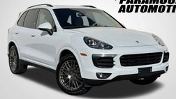 2017 Porsche Cayenne Platinum Edition