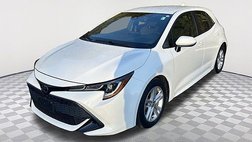 2019 Toyota Corolla Hatchback SE