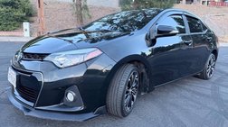 2014 Toyota Corolla S Plus