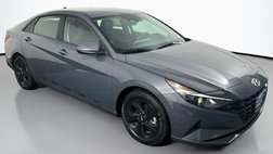 2023 Hyundai Elantra Hybrid Blue