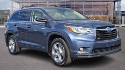 2016 Toyota Highlander Hybrid Limited Platinum