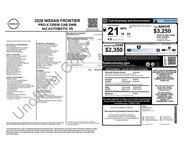 2026 Nissan Frontier PRO-X