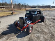 1932 Ford New Blueprint 350 V8, Flowmasters, Bop Top