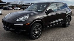 2017 Porsche Cayenne Platinum Edition