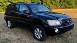 2001 Toyota Highlander Base