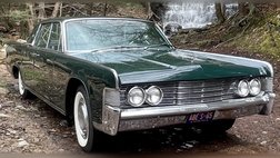 1965 Lincoln Continental Leather Tuxedo Interior