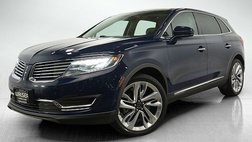 2018 Lincoln MKX Black Label