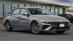 2026 Hyundai Elantra Hybrid Blue