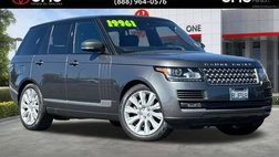 2016 Land Rover Range Rover Supercharged