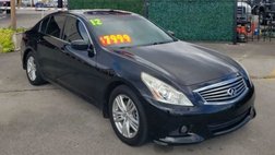 2012 Infiniti G25 Journey