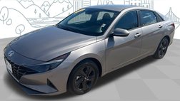 2022 Hyundai Elantra Hybrid Blue