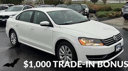 2015 Volkswagen Passat Wolfsburg Edition