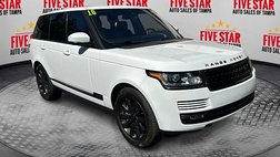 2016 Land Rover Range Rover HSE