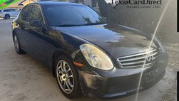 2006 Infiniti G35 Base