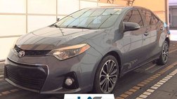 2016 Toyota Corolla S Plus