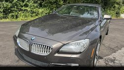 2012 BMW 6 Series 650i