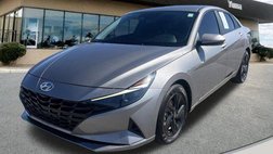 2023 Hyundai Elantra Hybrid Blue