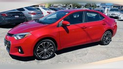 2015 Toyota Corolla S Plus