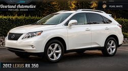 2012 Lexus RX 350 Base