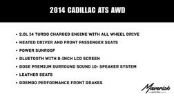 2014 Cadillac ATS 2.0T