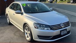 2012 Volkswagen Passat SE PZEV