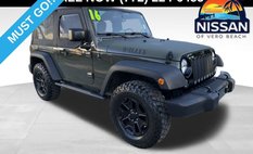 2016 Jeep Wrangler Willys Wheeler