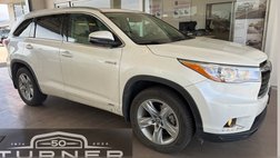 2016 Toyota Highlander Hybrid Limited Platinum