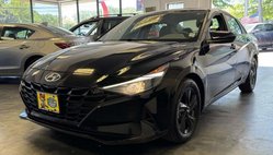 2023 Hyundai Elantra Hybrid Blue