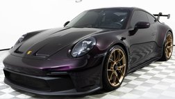 2022 Porsche 911 6-Speed Manual RARE PTS Amethyst Metallic Full PPF Front Lifter