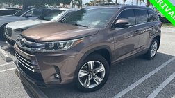 2019 Toyota Highlander Limited Platinum