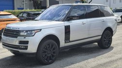 2016 Land Rover Range Rover Supercharged LWB