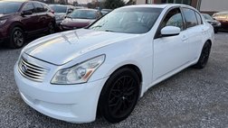 2009 Infiniti G37 Sedan Sedan RWD