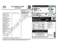 2017 Nissan Altima 2.5 S