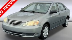 2003 Toyota Corolla CE