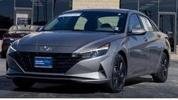 2023 Hyundai Elantra Hybrid Blue