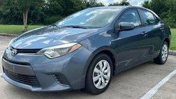 2015 Toyota Corolla LE