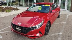 2023 Hyundai Elantra Hybrid Blue