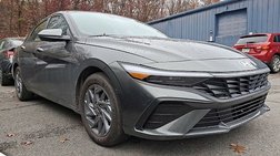 2025 Hyundai Elantra Hybrid Blue