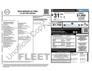 2024 Nissan Altima 2.5 SR