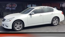 2012 Infiniti G25 x